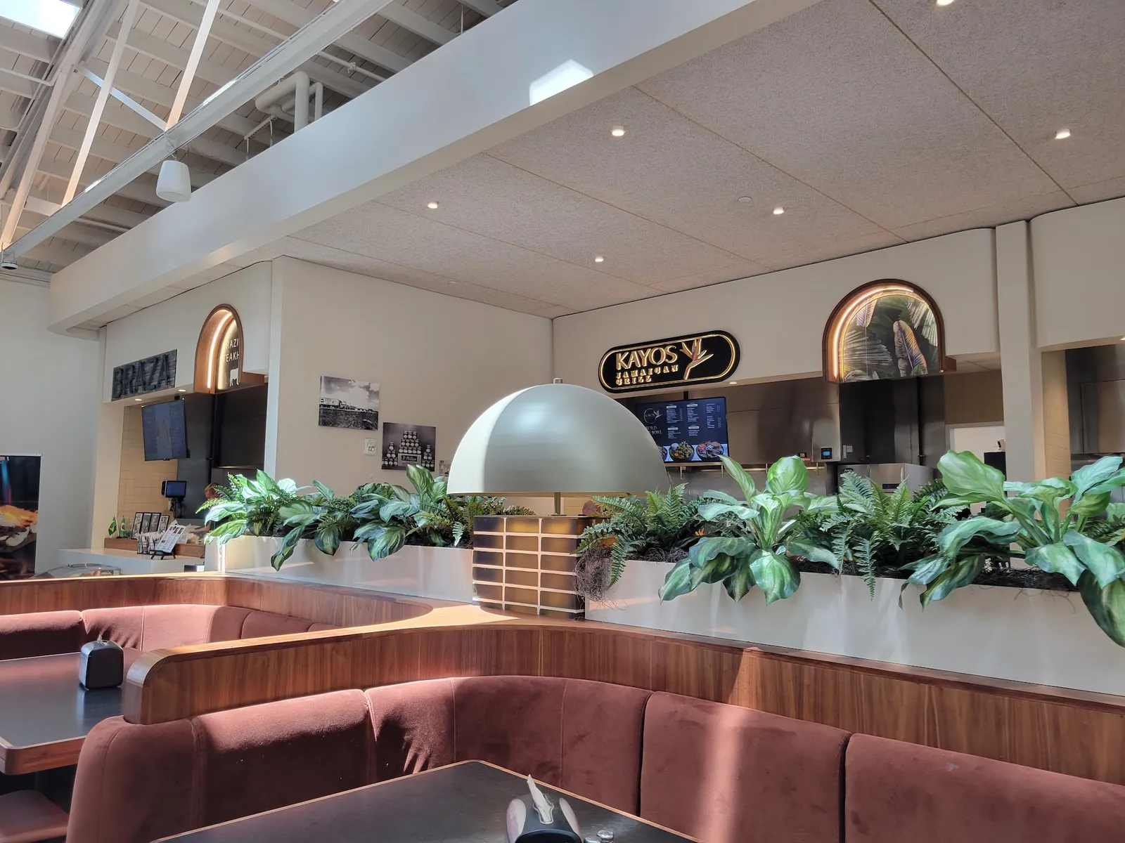 Braza counter inside The Great Southern Box Co. Food Hall