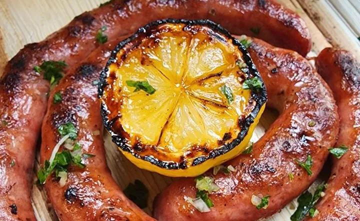 Pinwheel Brazilian pork sausage