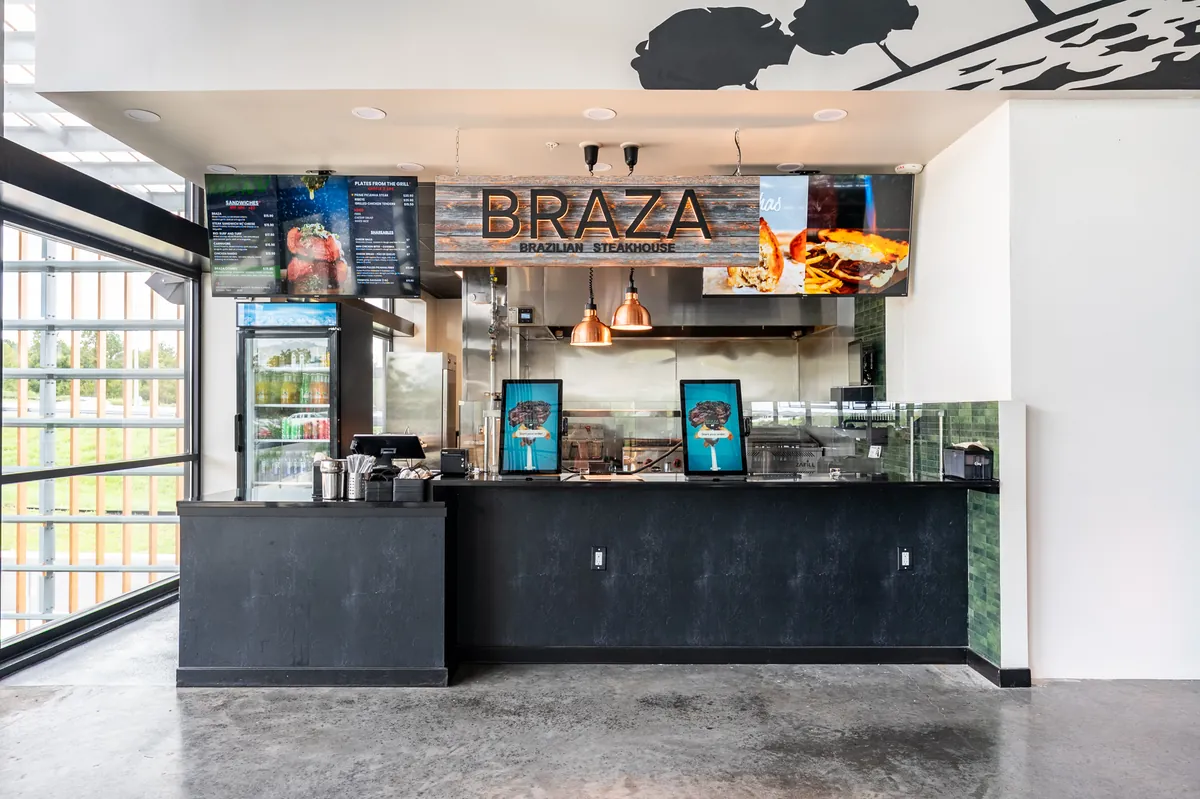 Braza counter at Crooked Can Minneola
